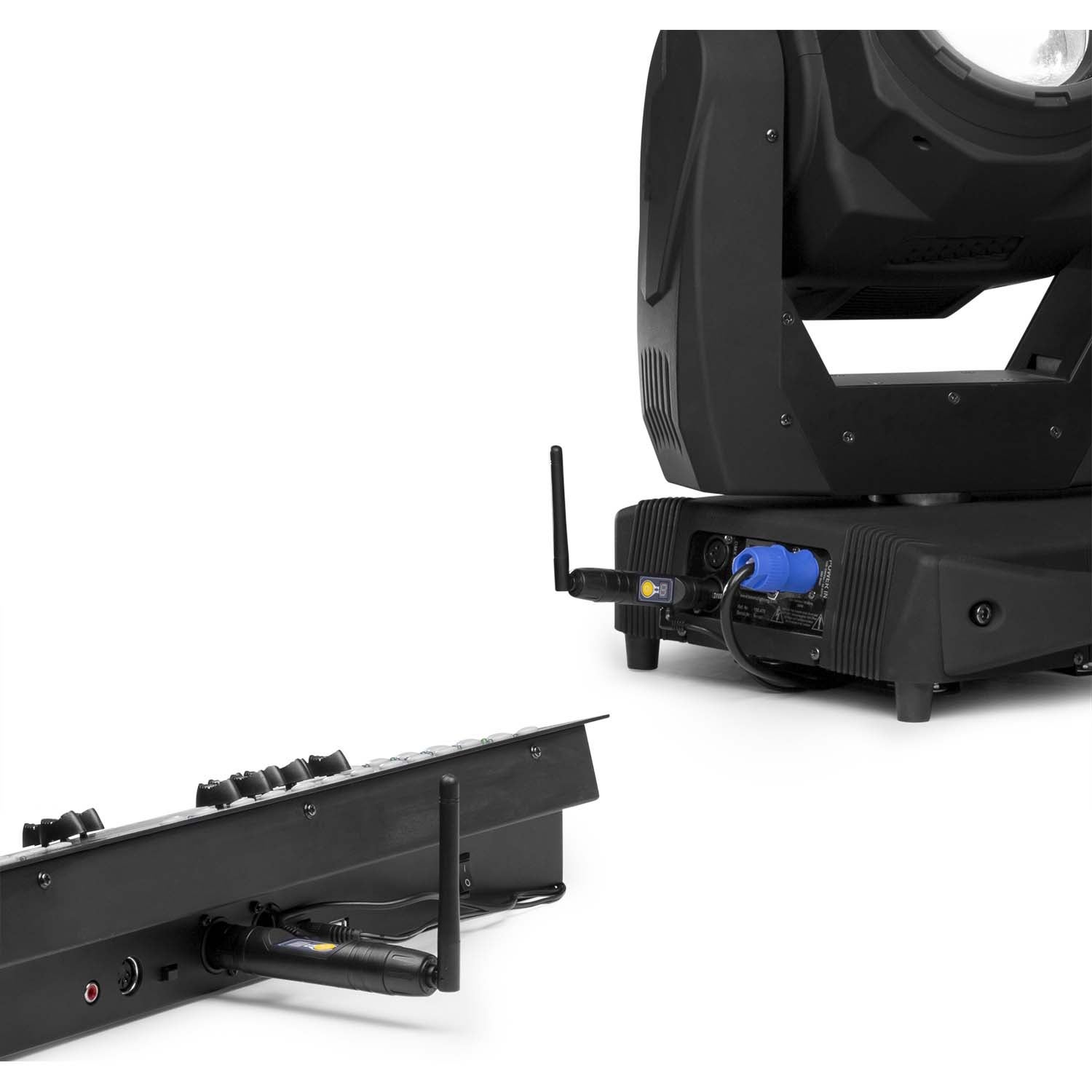 BeamZ BBP W-DMX draadloze DMX zender/ontvanger