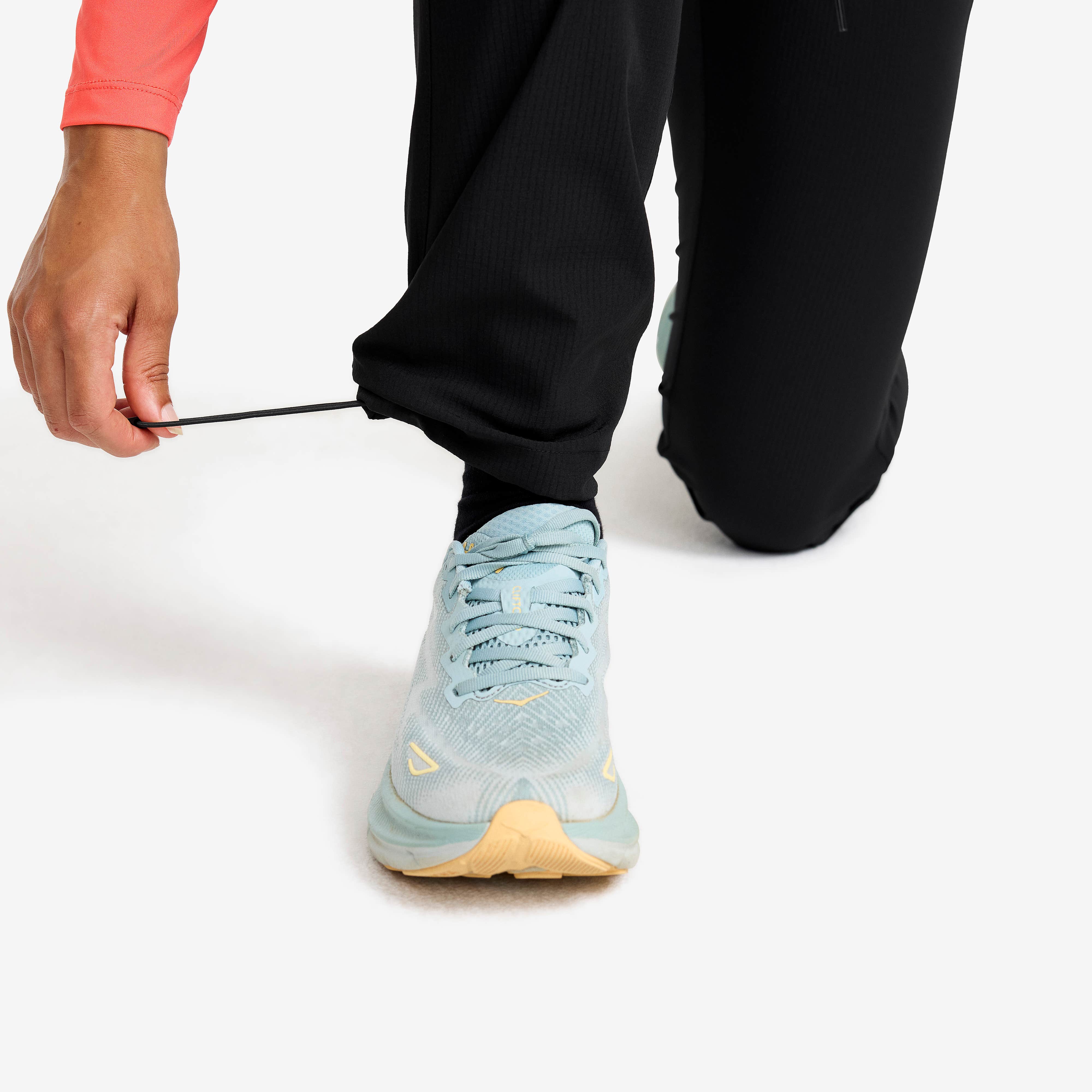 Athletic Lightweight Pants Dame Black