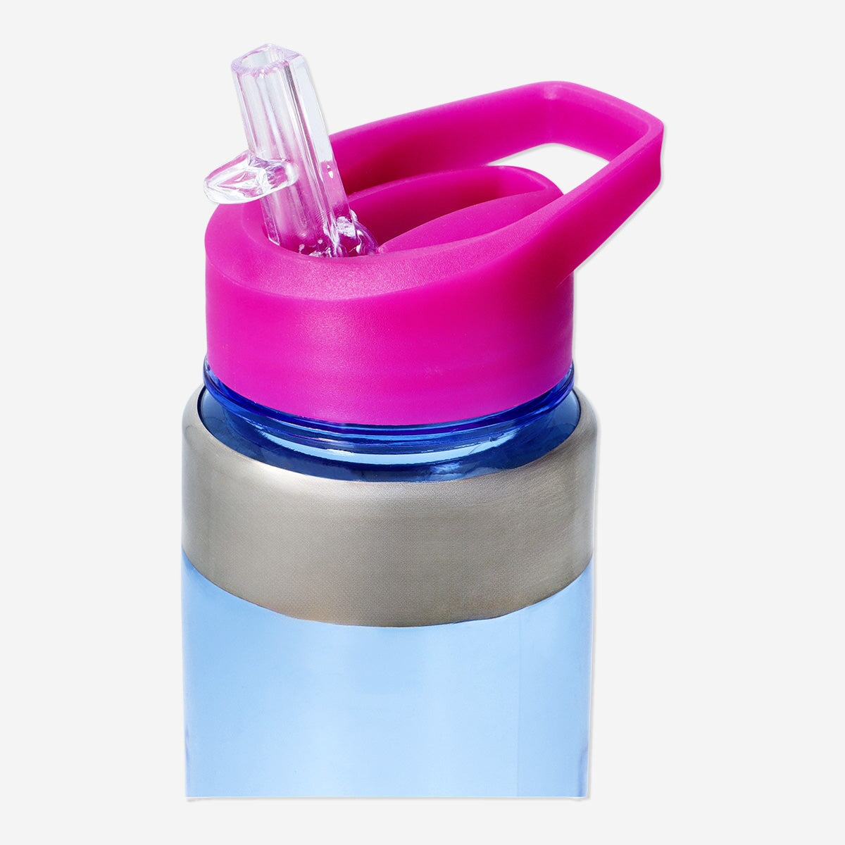 Blå og pink drikkeflaske - 700 ml