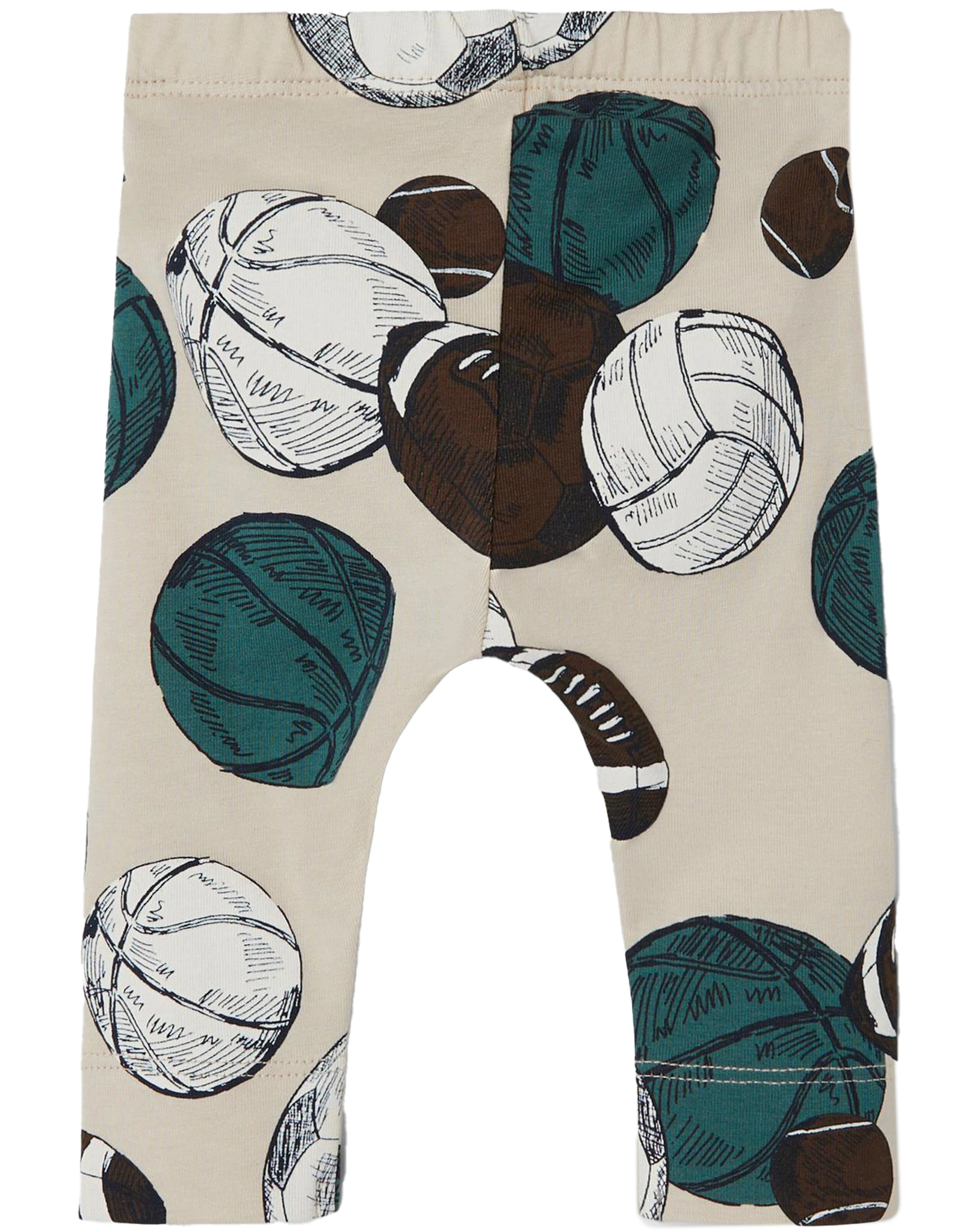 Leggings NBMLASSIR SPORTS in peyote