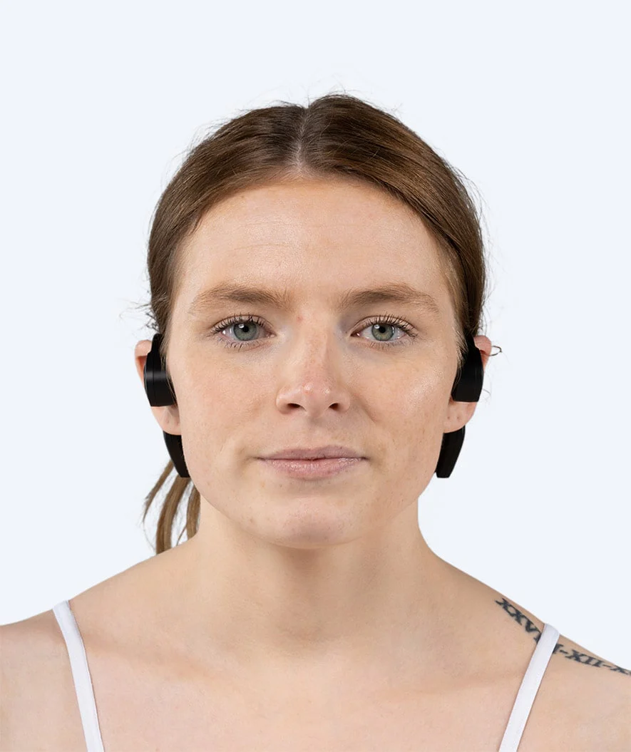 Watery vandtætte høretelefoner - Bone MP3 - Sort
