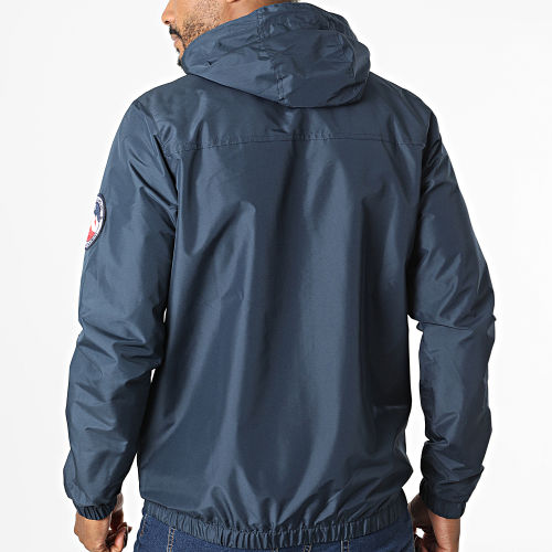 Veste Zippée Capuche Terrazzo SHC04987 Bleu Marine