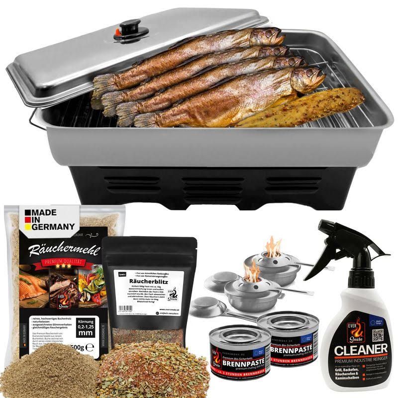 Eversmoke Räucherset Tischräucherofen Starter Bundle
