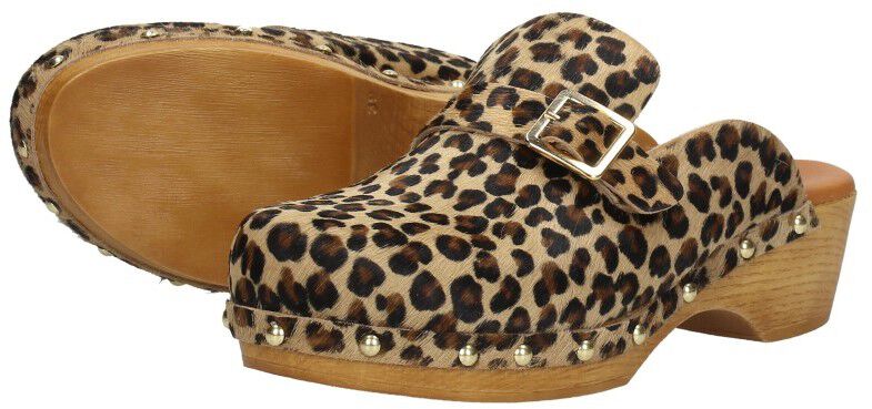 Red Rag Clogs beige