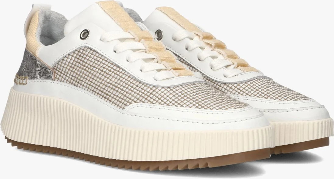 SHABBIES witte shabbies lage sneakers chavi maan