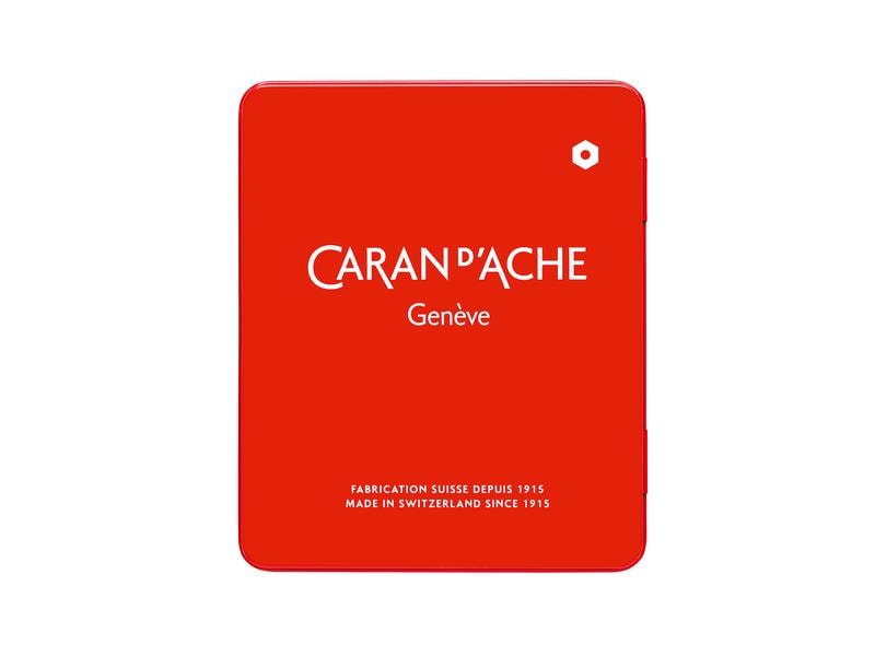 Caran d'Ache Wachsmalstifte Neocolor 2 wasservermalbar, 10 Kreativ-Set mit Wachspastellen