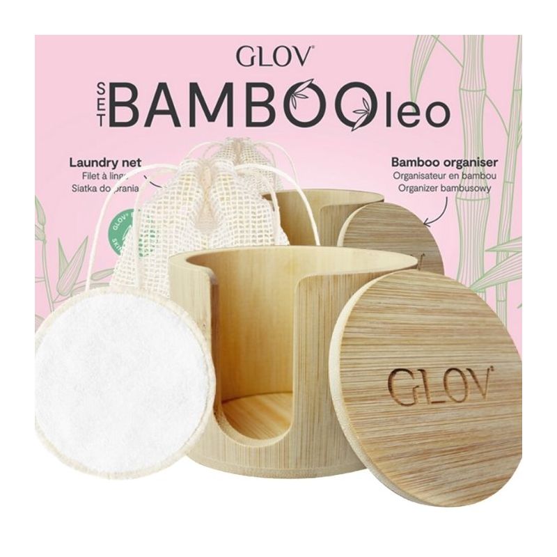 Kit rangement + 7 cotons démaquillants réutilisables Glov