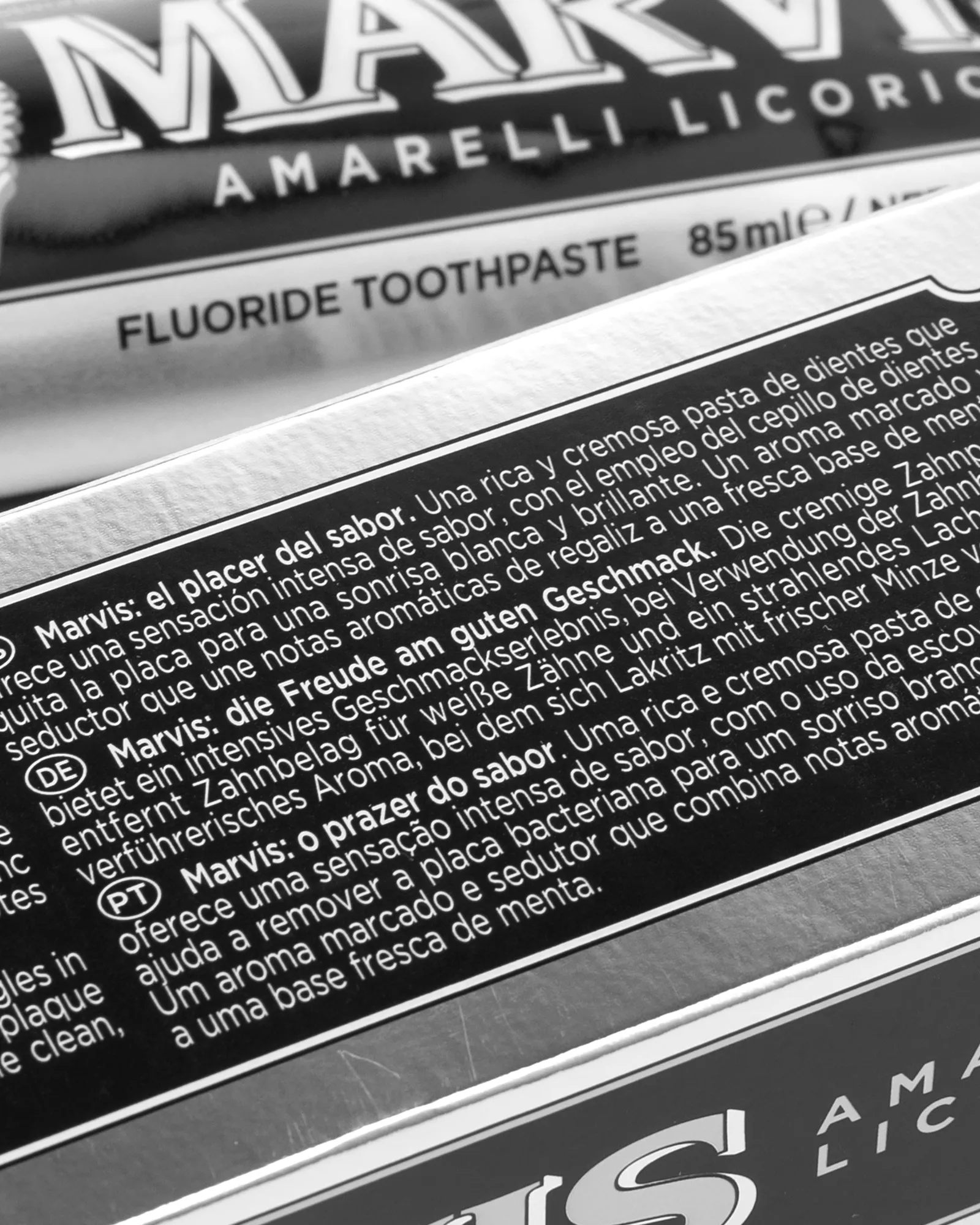 MARVIS Toothpaste Amarelli Licorice Mint - 85 ml