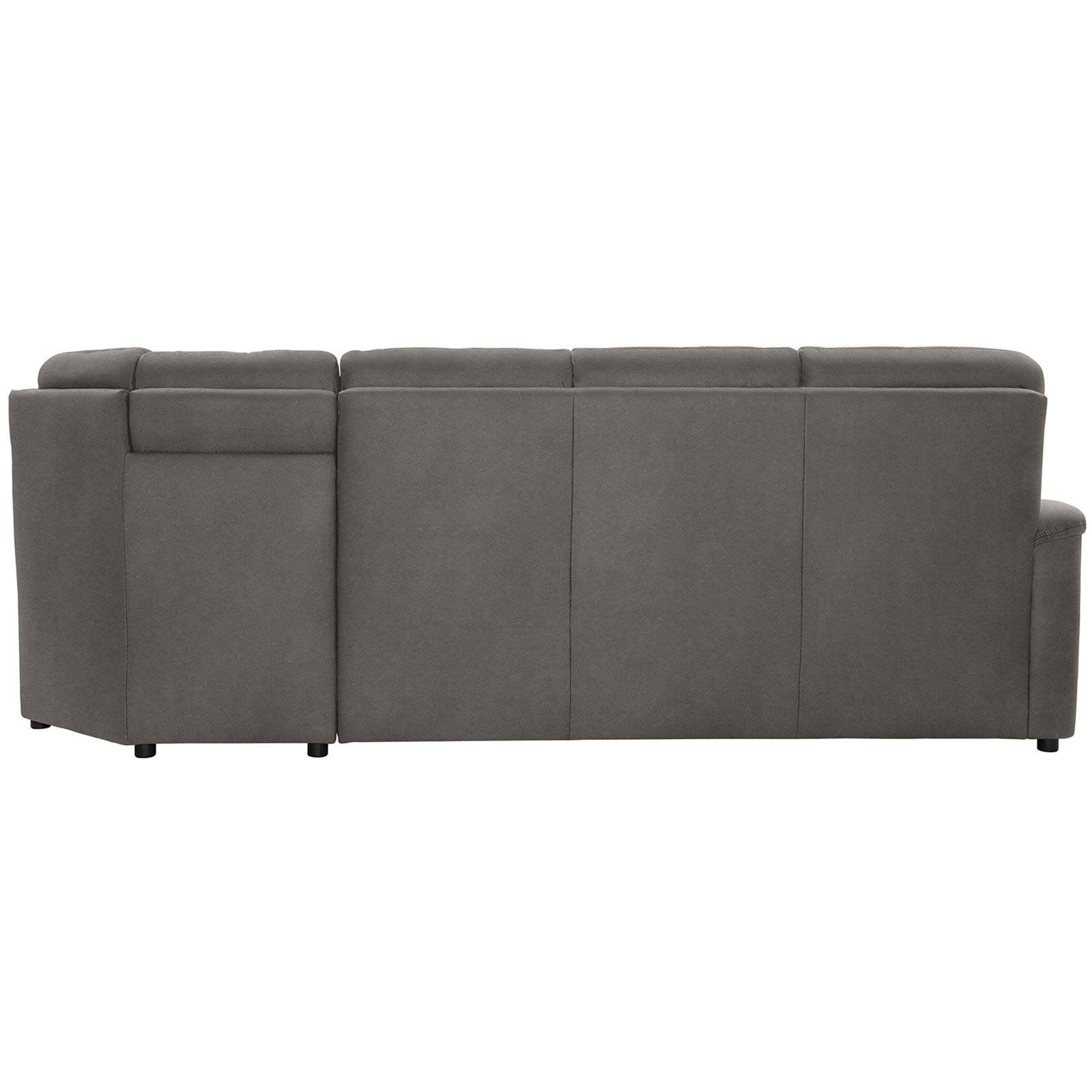 polsterpower Ecksofa - Belle grey - Basismodell - rechts