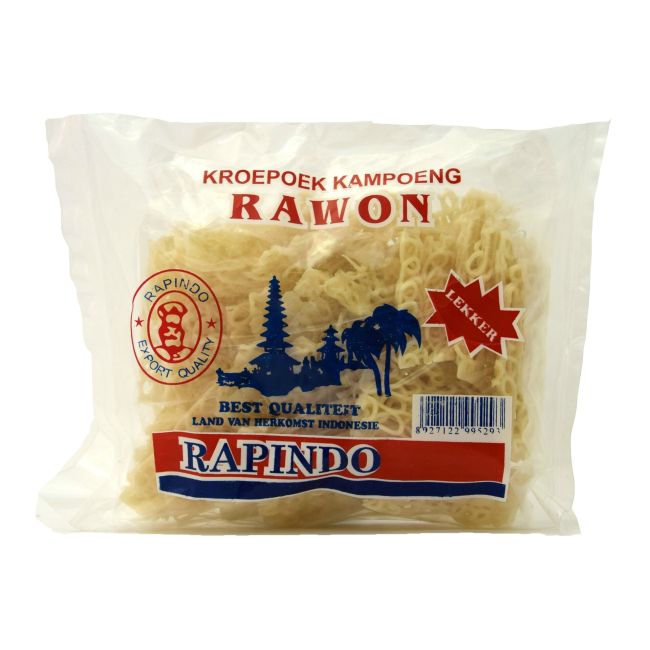 Rapindo Kroepoek Rawon (ongebakken) 250g