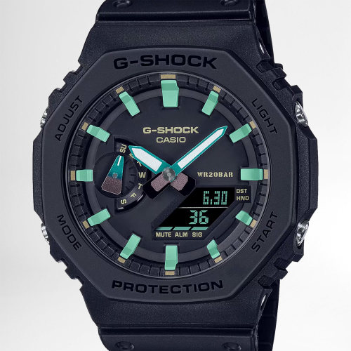 Montre G-Shock GA-2100RC-1AER Noir