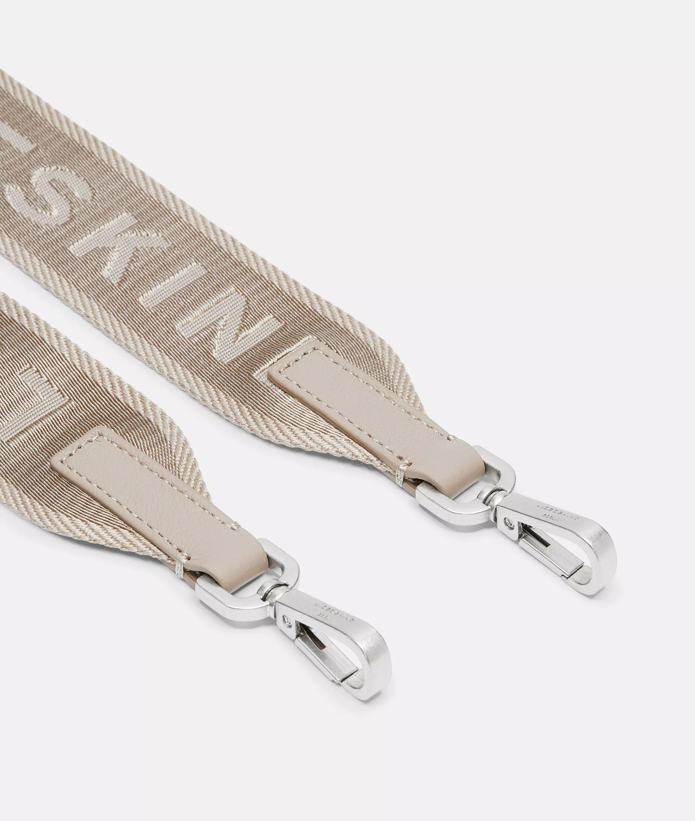 Shoulder strap with logo Wide shoulder strap with logo lettering