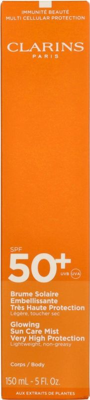 CLARINS Brume Solaire Embelissante SPF 50+ - 150 ml - Zonbescherming - Huidverzorging