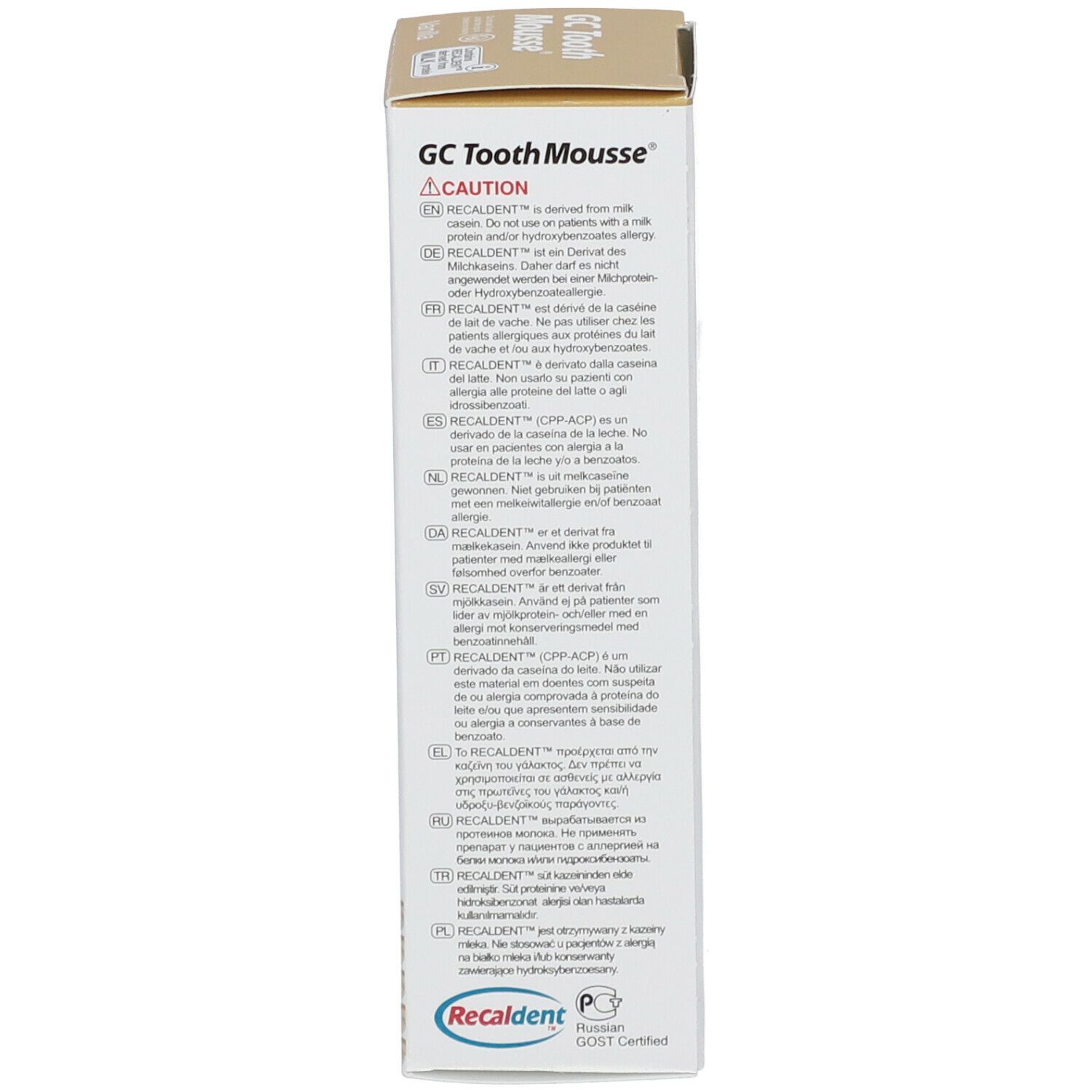 GC Tooth Mousse Zahnpasta Vanille