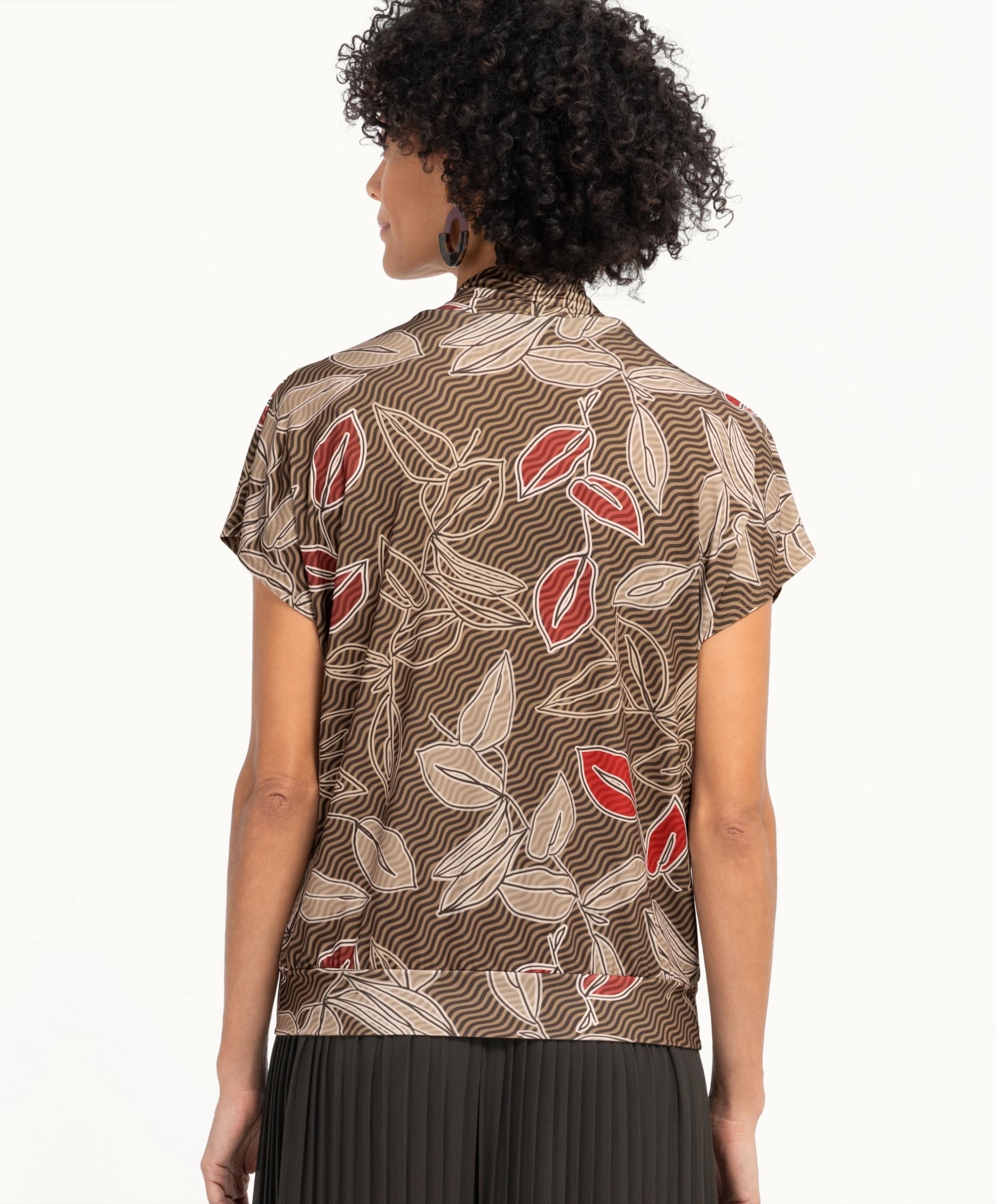 Bianca Dames T-shirt bruin