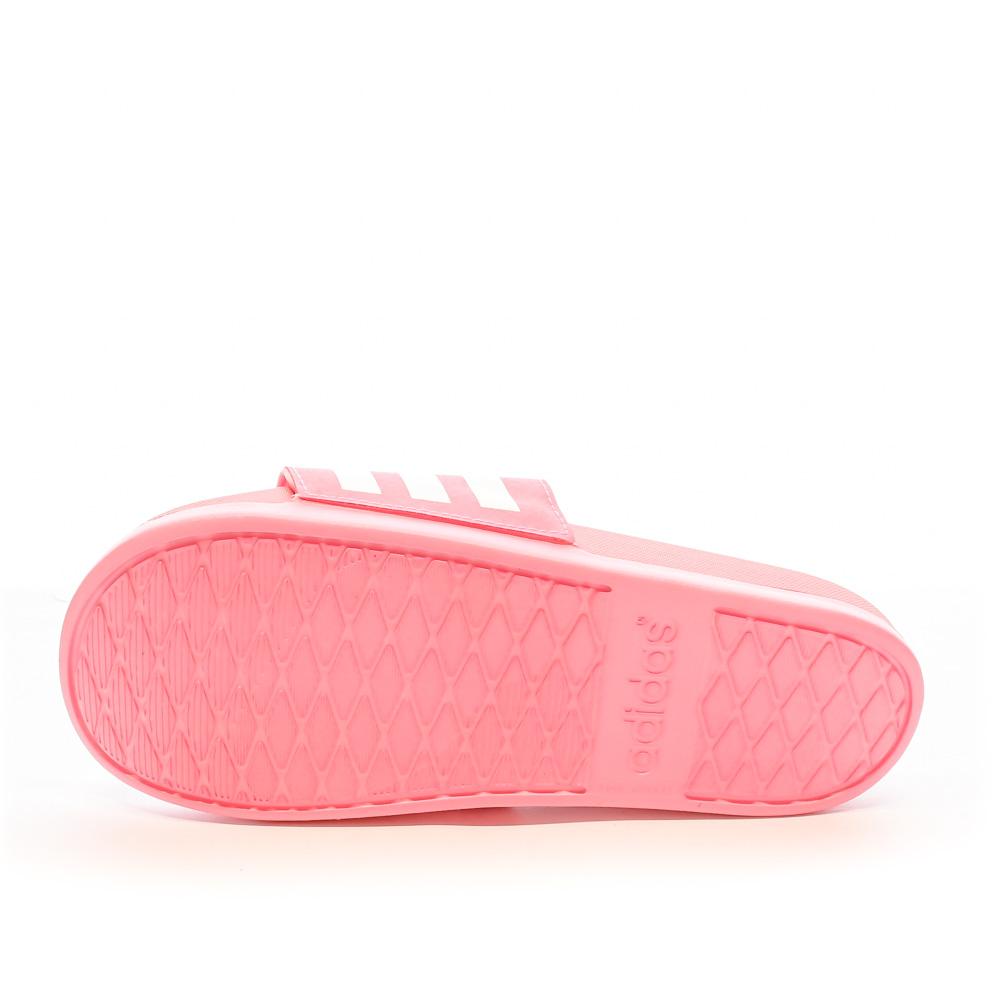 Adidas Claquettes Rose/Blanc Adidas Adilette Comfort