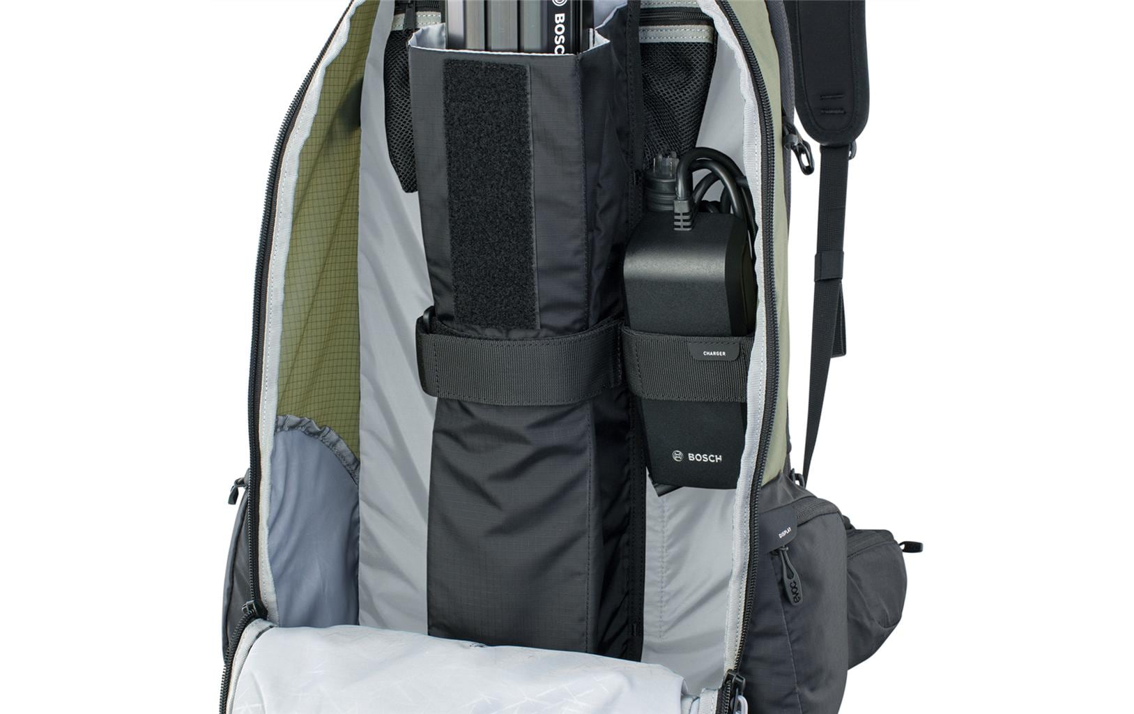 Rucksack FR Tour E-Ride 30 l, Dark/Olive/Black<br>Protector-Rucksack für E-Bikes