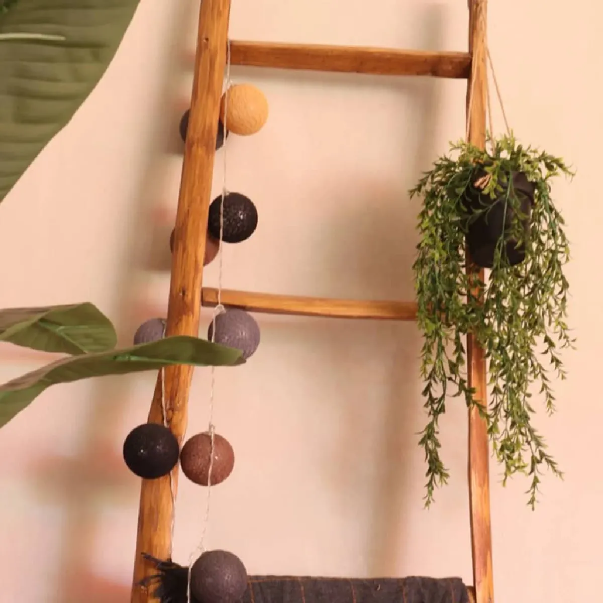 Emerald Buis Artificiel Suspendu avec Pot - 50 cm