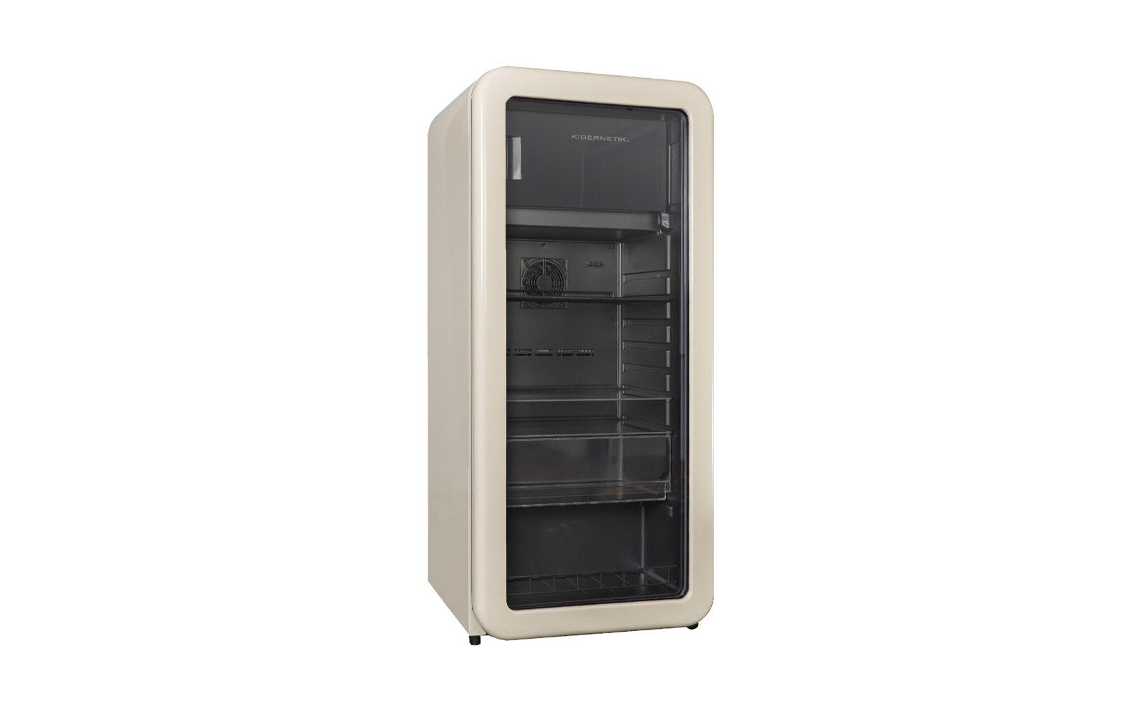 Getränkekühlschrank RKS149 Rechts, Beige<br>Retrokühlschrank