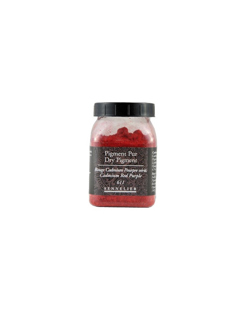 Pigment rouge cadmium pourpre veritable -611