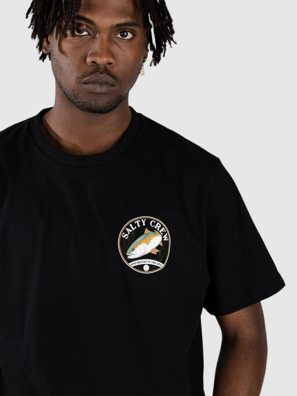Salty Crew Homeguard Standard T-Shirt black