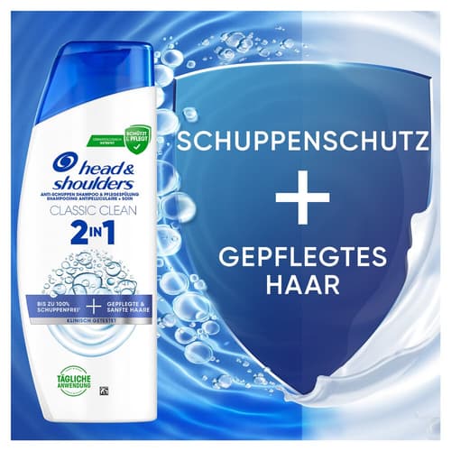 Head & Shoulders Classic Clean 2in1 Anti-Schuppen-Shampoo 250ml