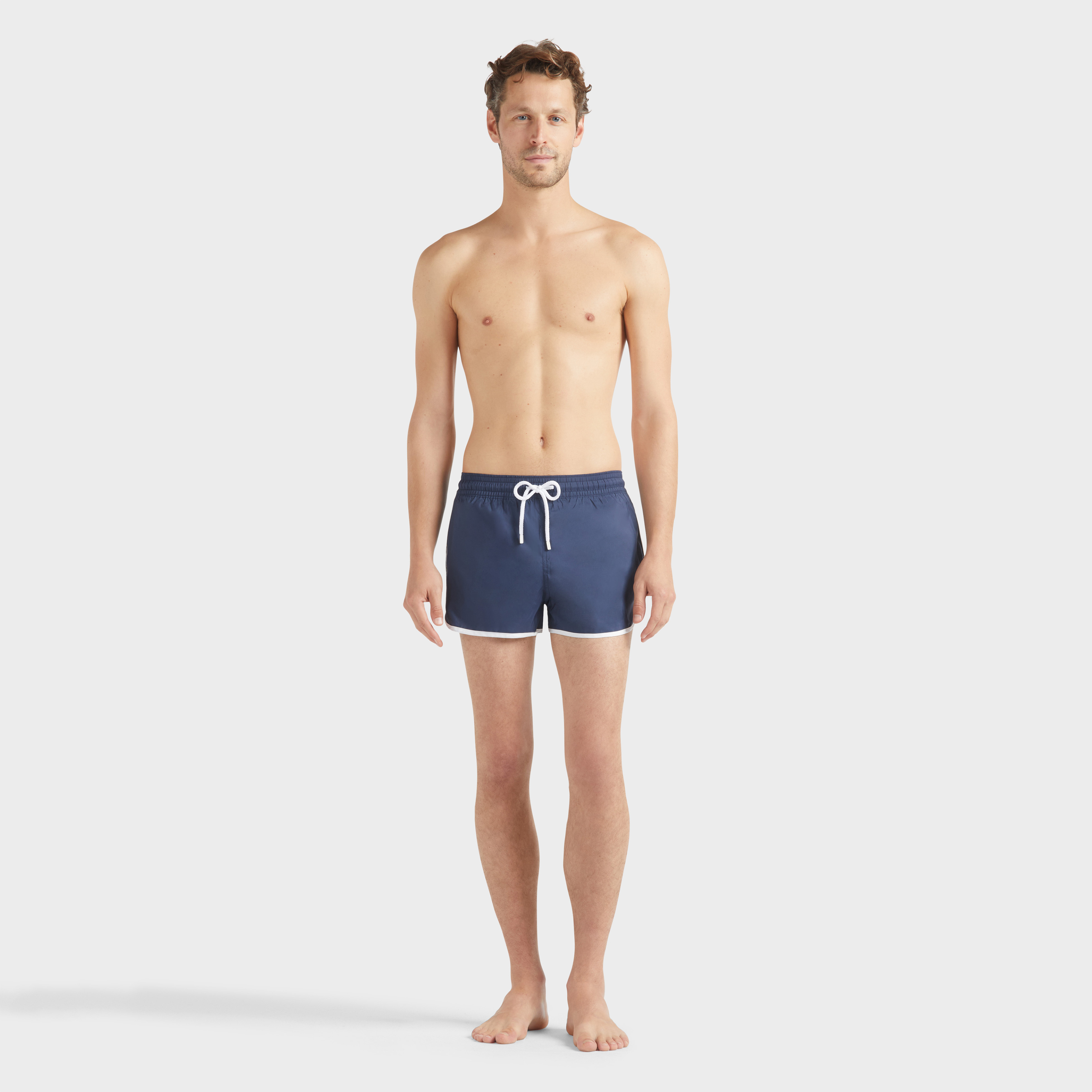 Maillot de bain homme ultra-léger et pliable uni