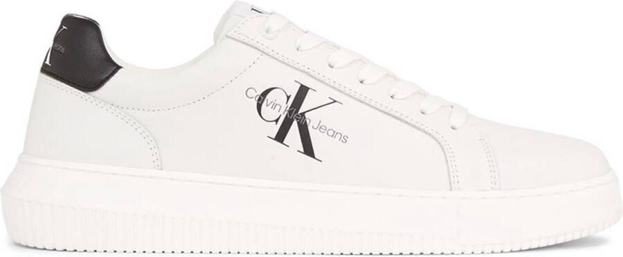 Calvin Klein Plateausneakers SEAMUS 20L vrijetijdsschoen lage schoen veterschoen met contrast bies