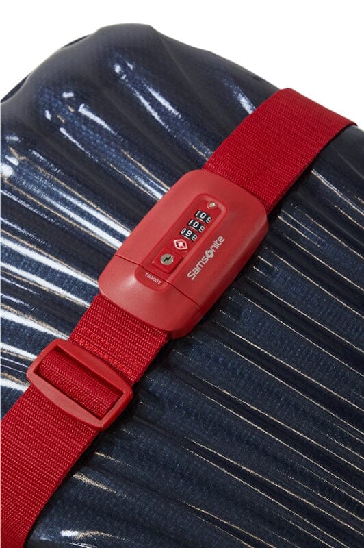 Samsonite TA Revolution Luggage Strap/TSA Lock Red