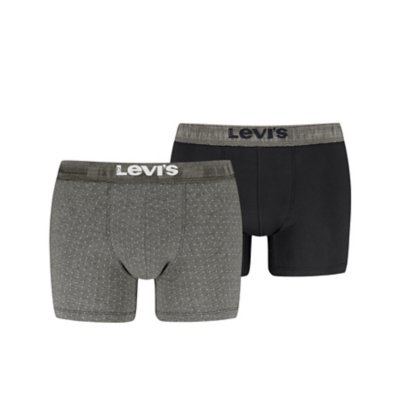 Boxer homme confort anti-enroulement et double couche - Lot de 2 LEVIS