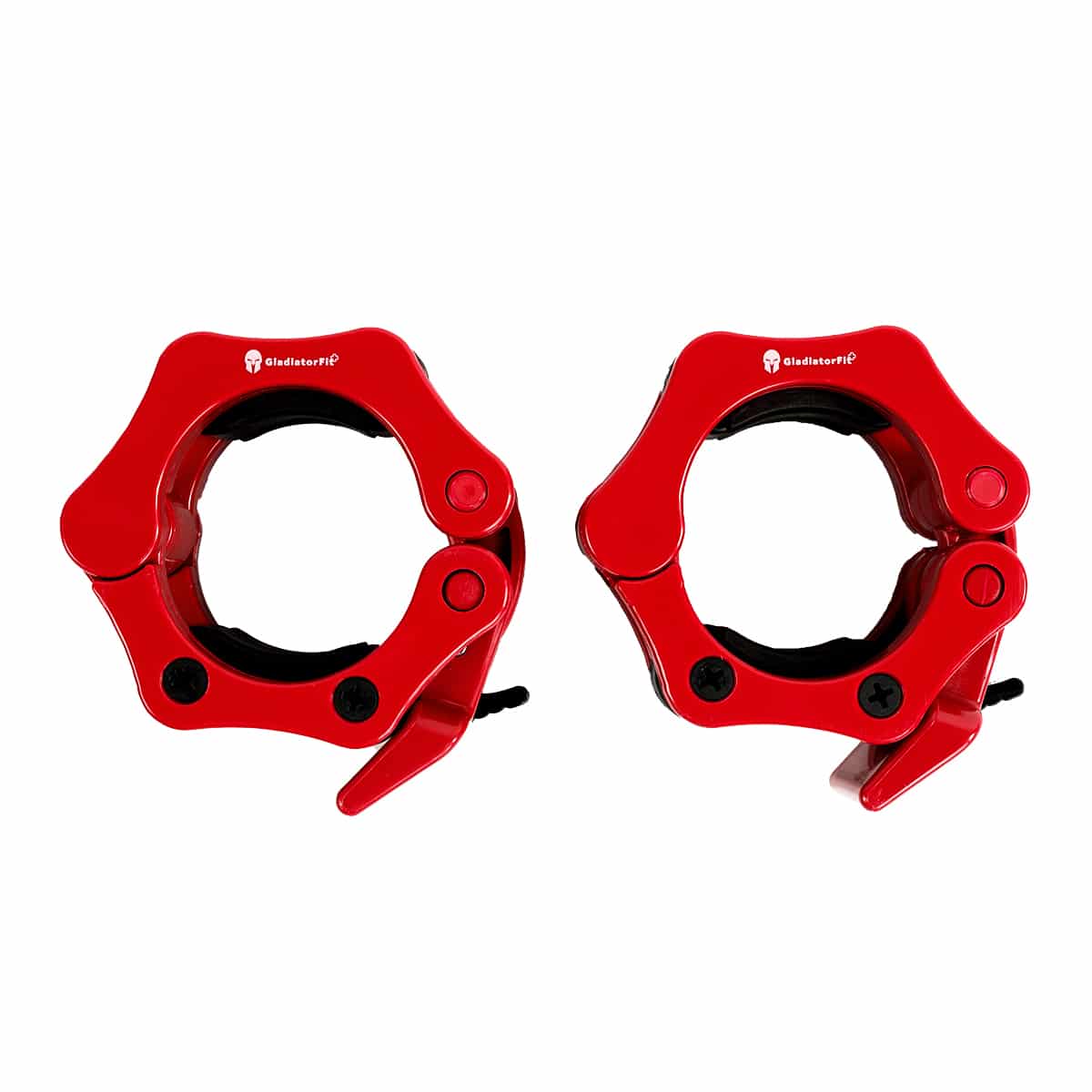 Tampas de extremidade de disco de plástico Gladiatorfit para guidões de 50 mm (conjunto de 2)