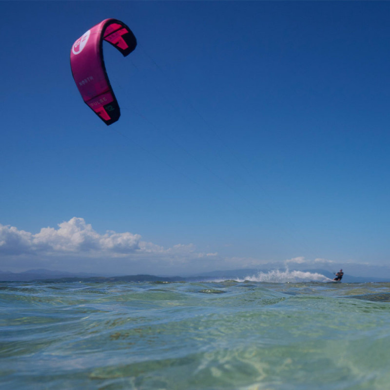 AILE DE KITESURF NORTH PULSE 2024 RUBINED RED