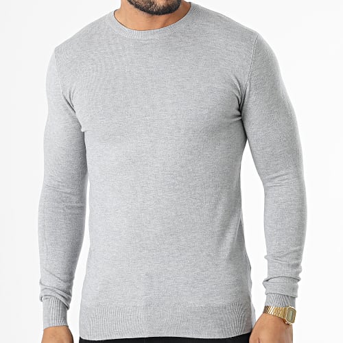 Pull LD-690016 Gris Chiné