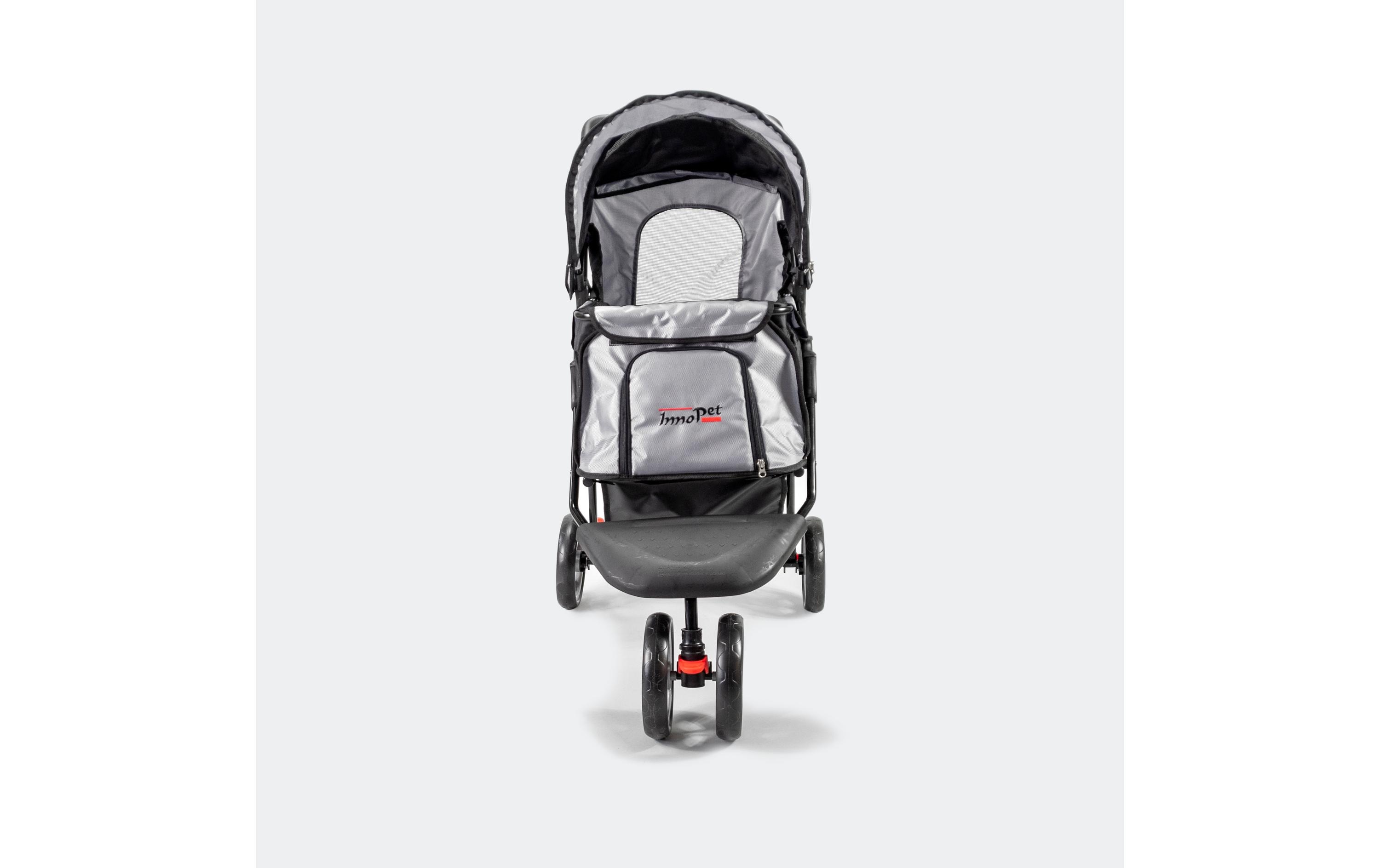 Buggy All Terrain, Schwarz / Silber<br>Buggy zum Transport von Hunden oder Katzen