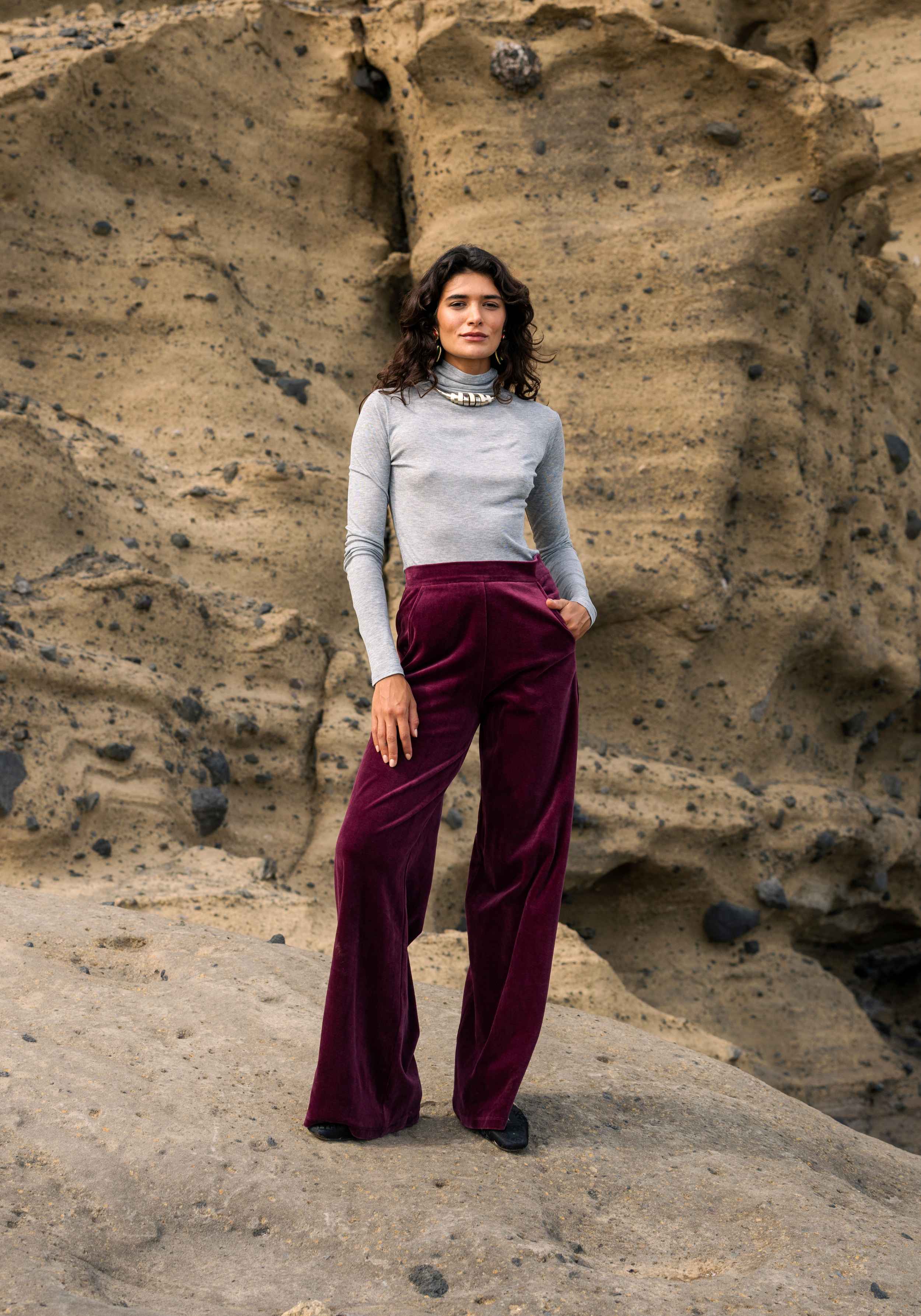Komana Hose Leo Nicki Moonlit Plum