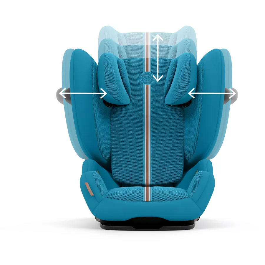 cybex GOLD Kindersitz Solution G i-fix Beach Blue Plus