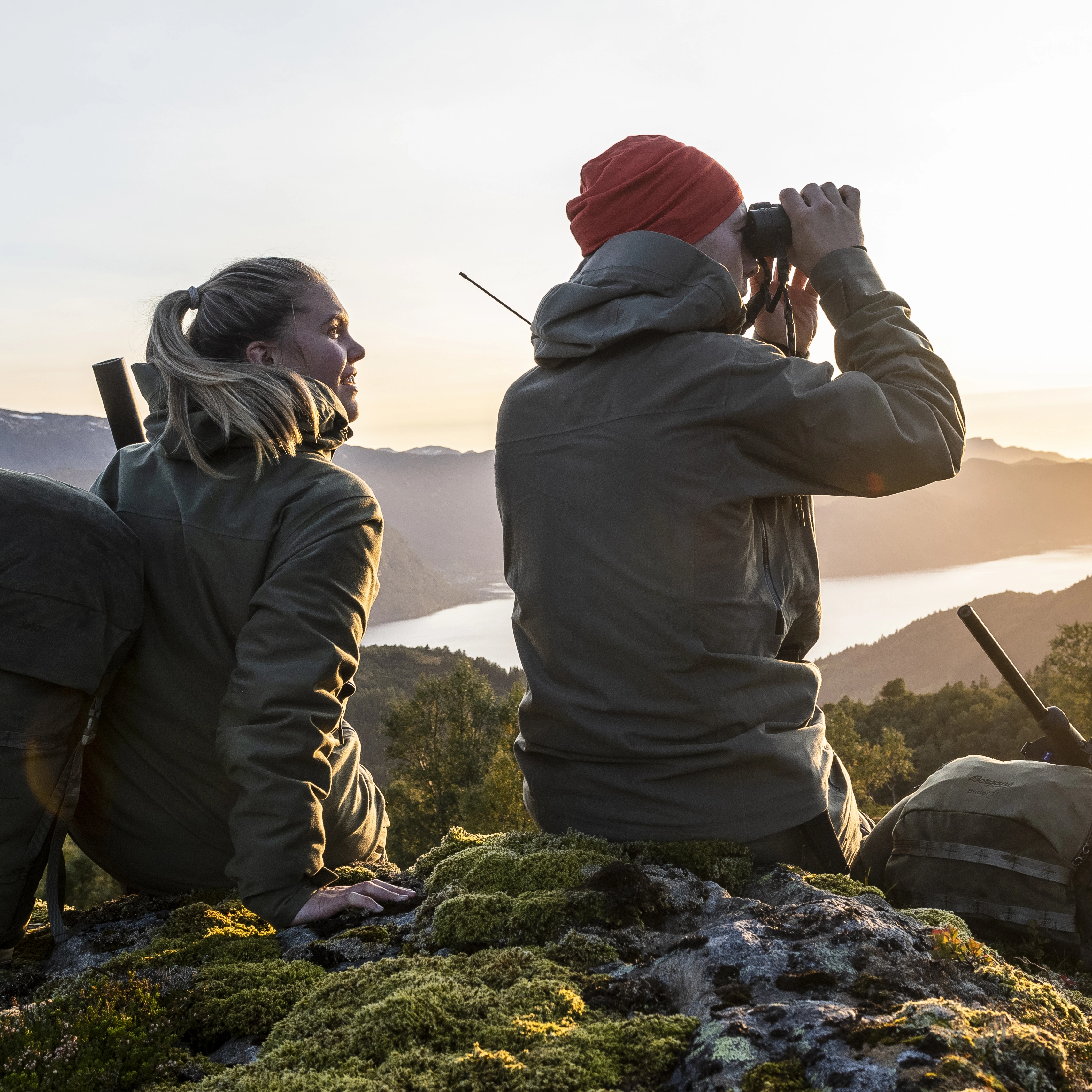 Hogna 3L Jacket Green Mud