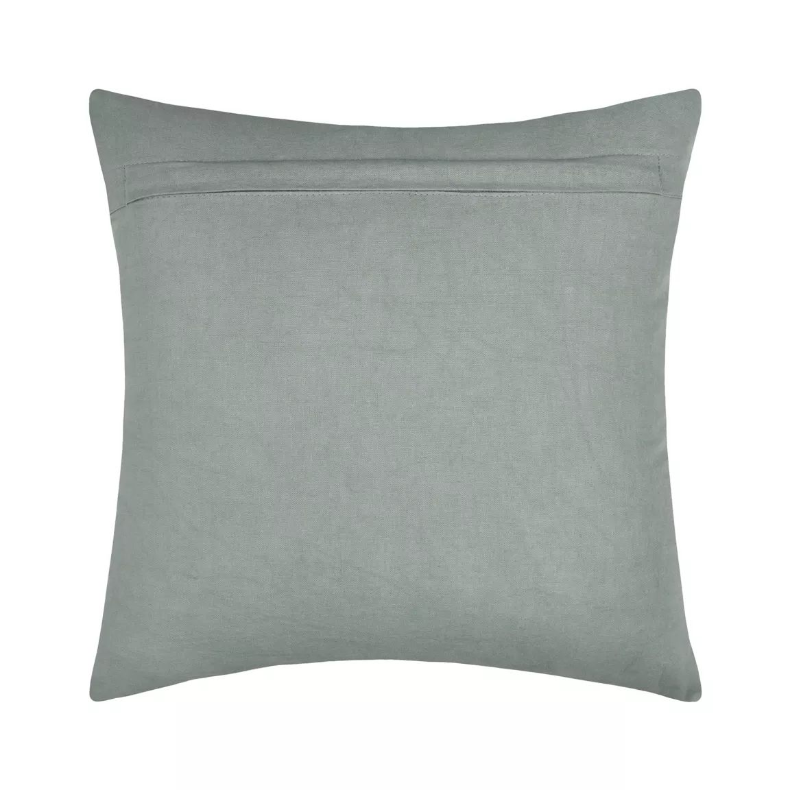 Coussin carré coton (45 x 45 cm) Yuki Vert jade