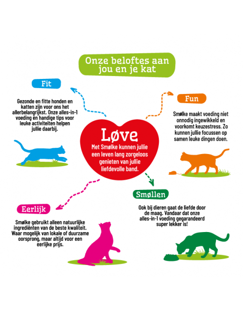 Smolke Cat Adult Vis&Kip&Lam - Kattenvoer