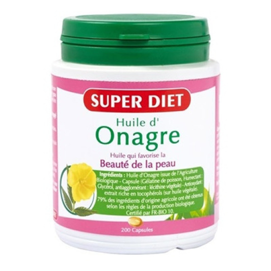 Super Diet Huile d'Onagre - Beauté de la peau