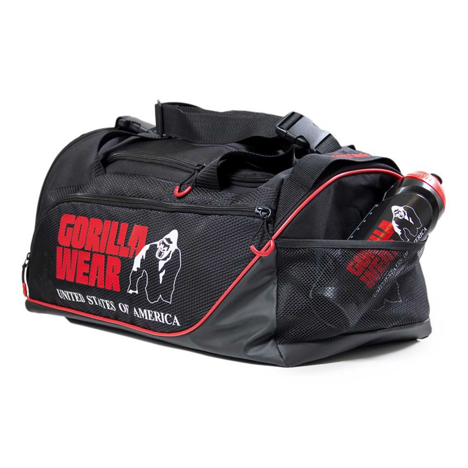 Bolsa de ginástica Gorilla Wear Jerome vermelha