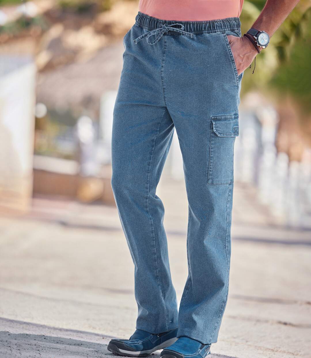 Lot de 2 Jeans Cargo TOP CONFORT