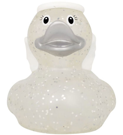 Badeente - Engel - Glitter