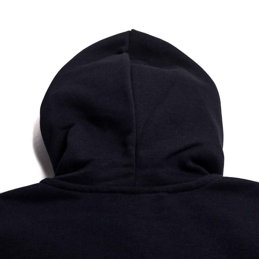 adidas Sweat à Capuche 3-Stripes Essentials - Bleu Marine/Blanc