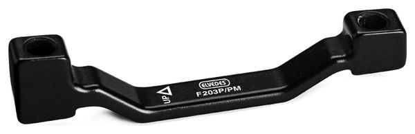 Adaptateur Frein Elvedes PM/PM 203mm Avant Noir