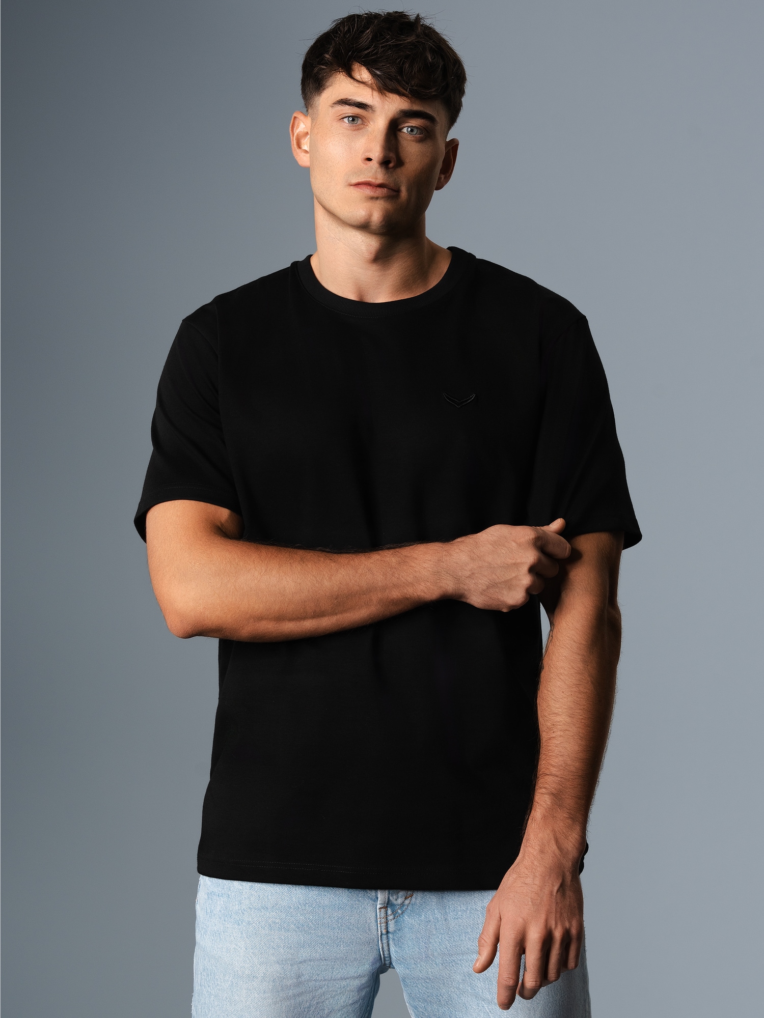 Heavy Oversized T-Shirt Schwarz