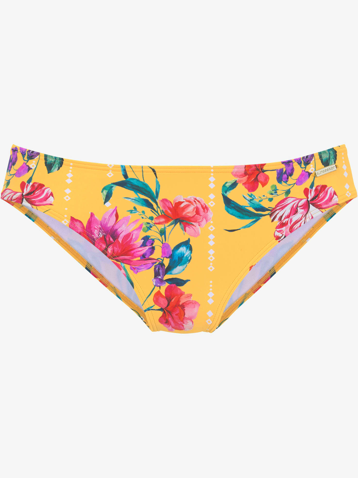Bas de maillot de bain imprimé floral moderne