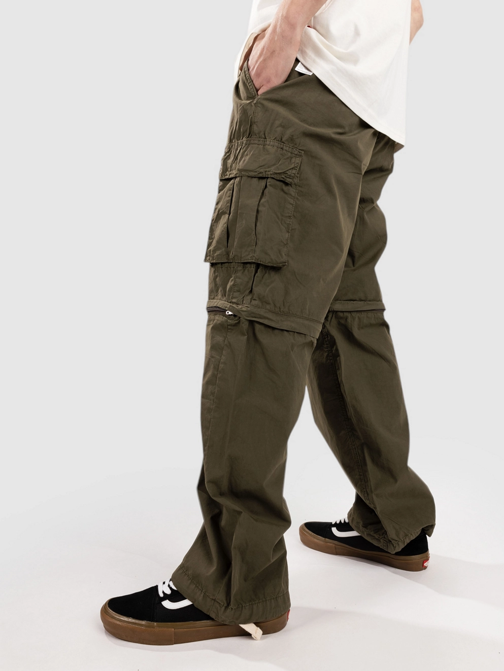 Urban Classics Zip Away Pants olive