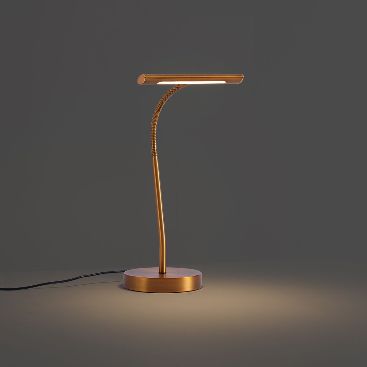 Art Deco tafellamp brons incl. LED - Tableau