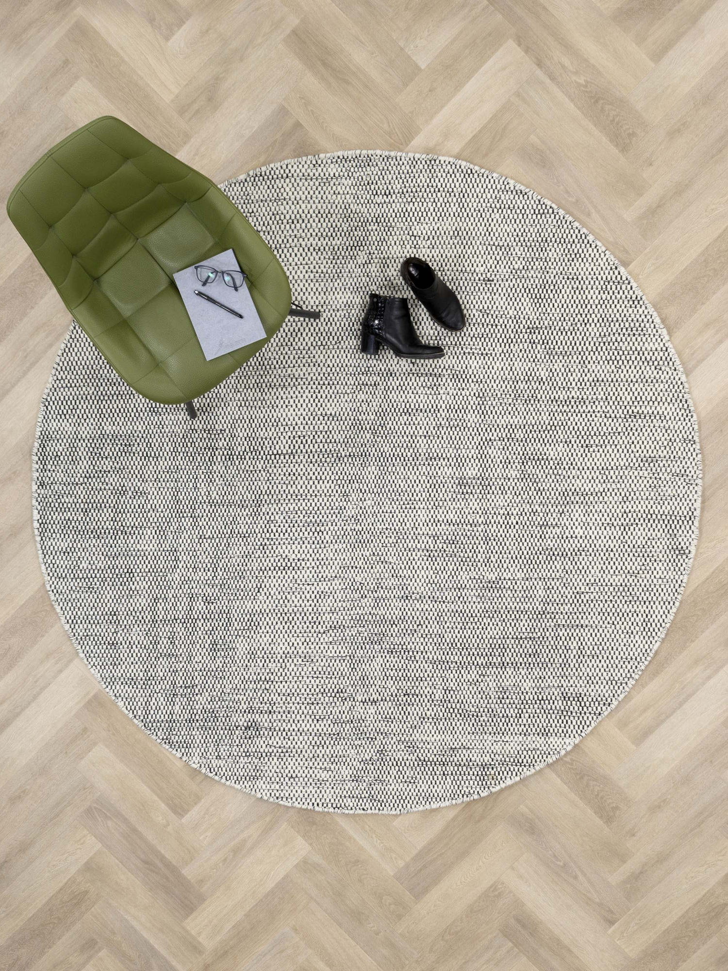 Vloerkleed Teppe black/white 160x230 cm